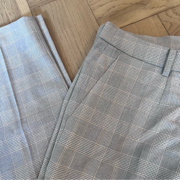 Uniqlo Smart Ankle Pant Trouser (2-Way Stretch Glen-Check) - Picture 5 of 10